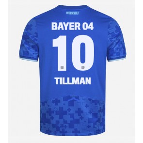 Billiga Bayer Leverkusen Malik Tillman #10 Tredjeställ 2025-26 Kortärmad